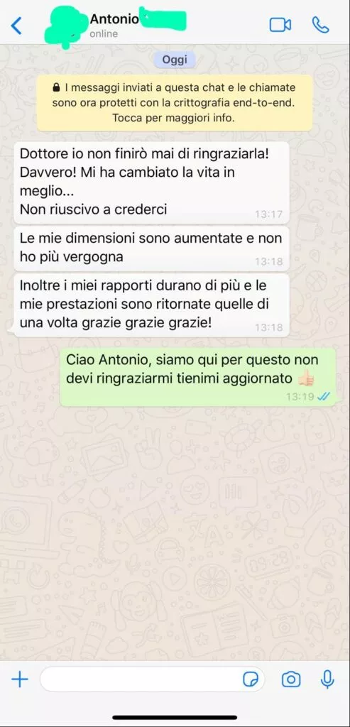 testimonianze positive tauro plus