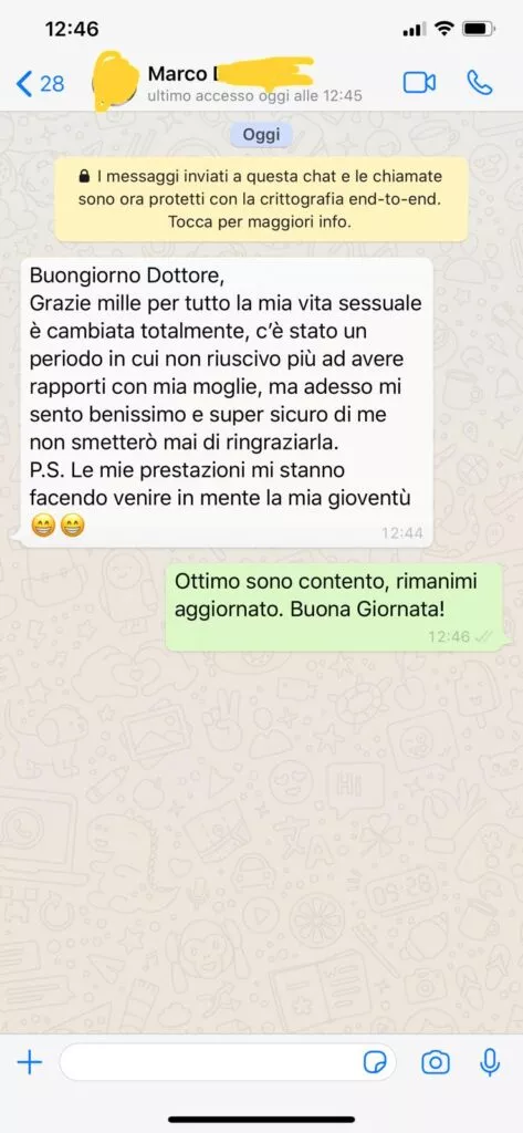 testimonianze positive tauro plus