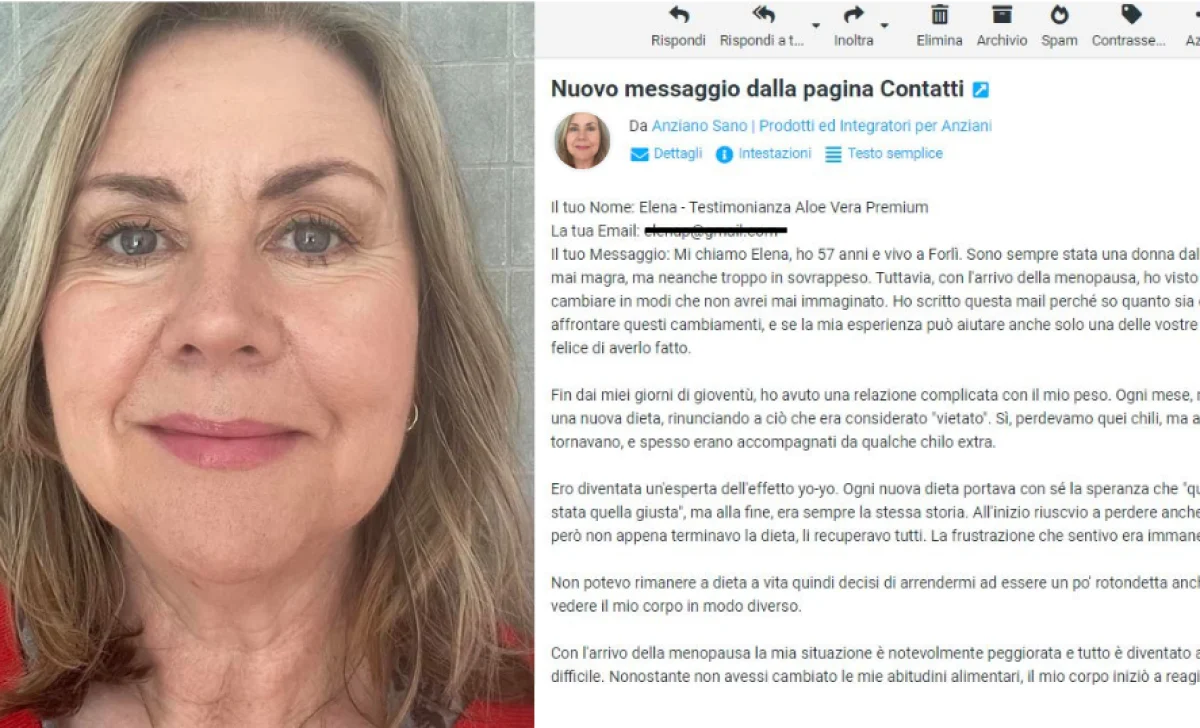 La Storia di Elena - Come sono riuscita a dimagrire 10 kg in menopausa